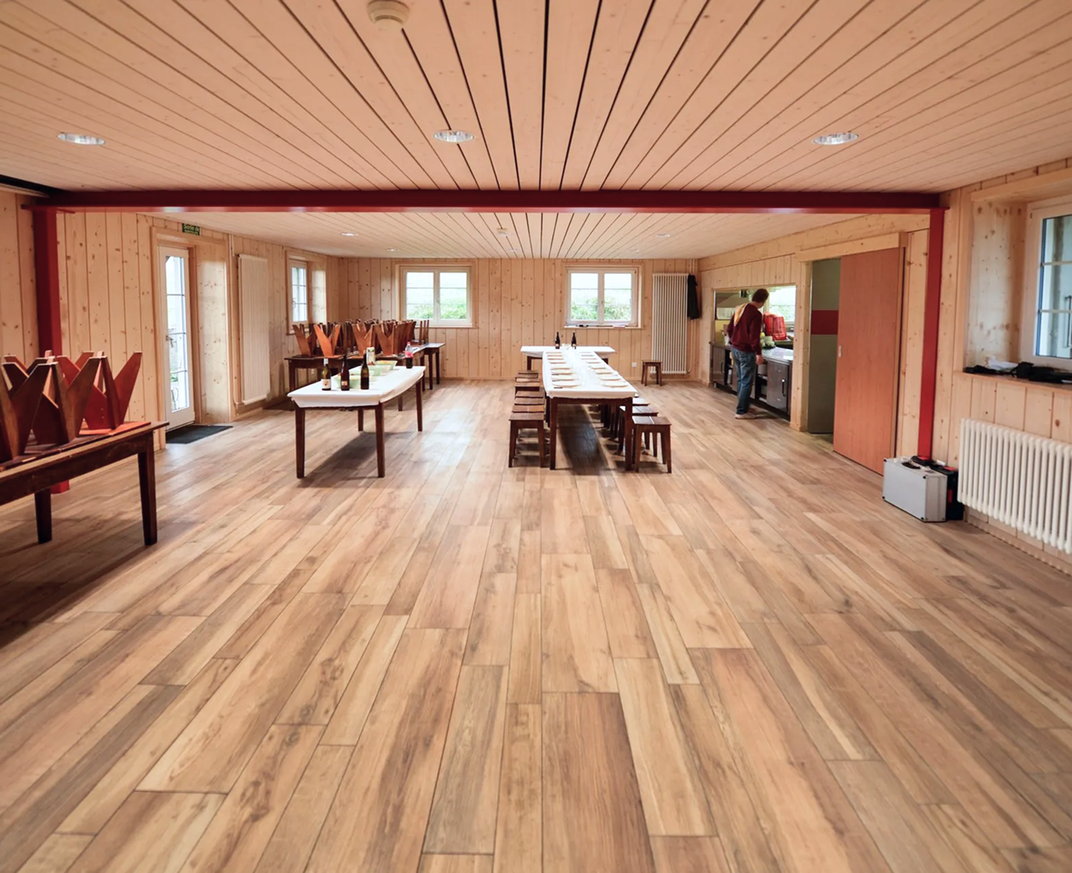 Scoutisme Neuchatel - location chalet - espaces et équipements